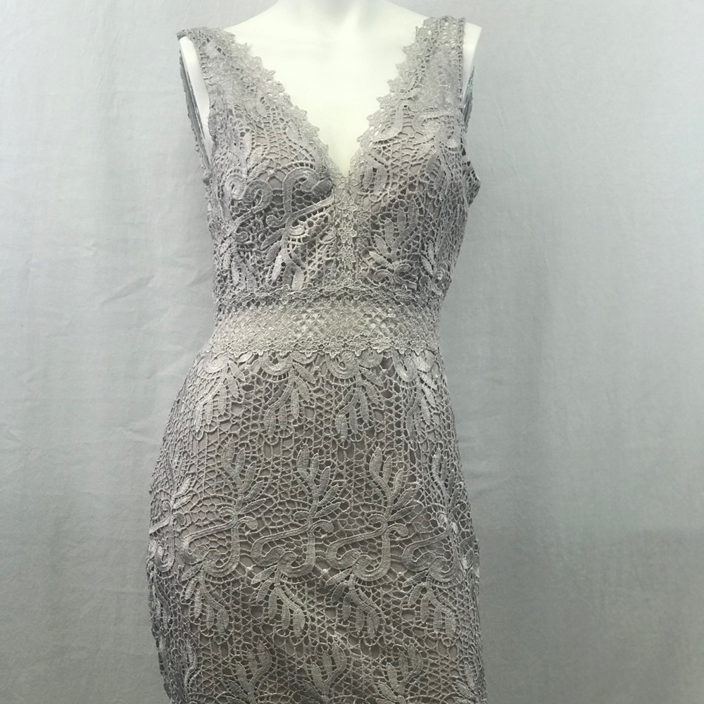 Soieblu Sleeveless Lace Dress - Picture 3 of 5